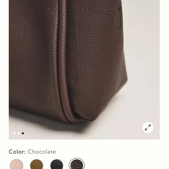 Anthropologie Mini Pebbled Leather Crossbody - Picture 3 of 6